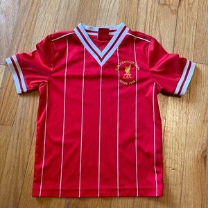 Liverpool Kids’ Jersey - Size 5-6T - 1984 European Cup Final Tribute - Stained